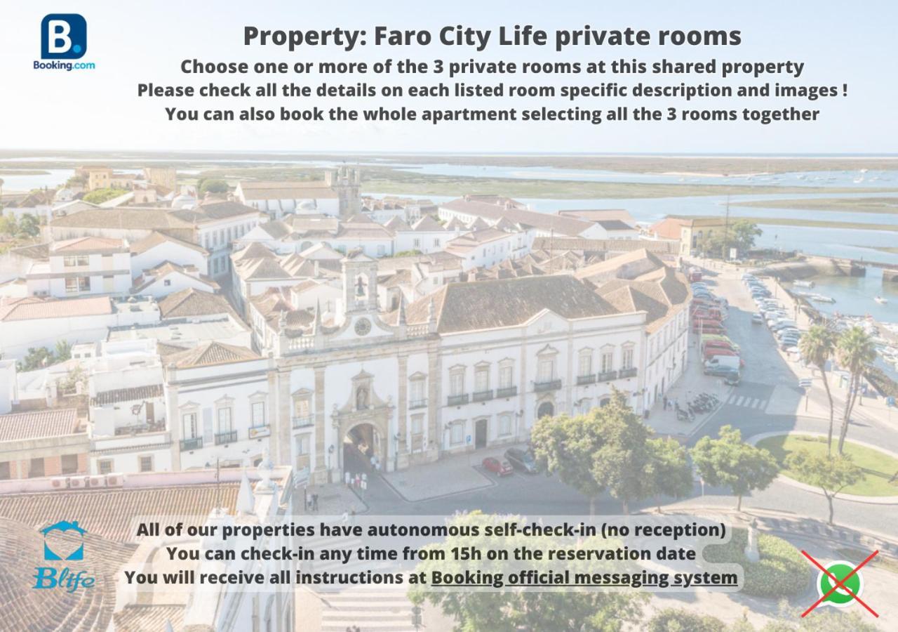 Blife Faro City Life Private Rooms Kültér fotó